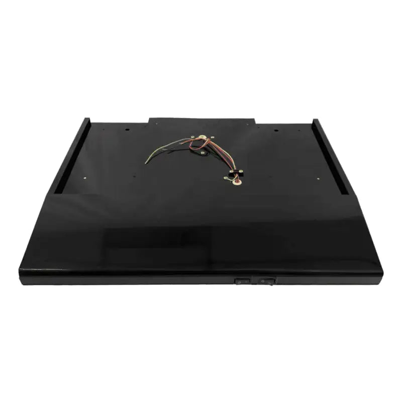 CXW-30-CZ01 Furrion Llc Greystone 22' Super Slim Range Hood with sleek black design, showcasing compact and space-saving features, and efficient ventilation system.