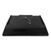 CXW-30-CZ01 Furrion Llc Greystone 22' Super Slim Range Hood with sleek black design, showcasing compact and space-saving features, and efficient ventilation system.