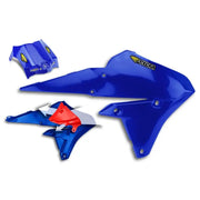 Cycra 1CYC-1778-62 Cycra 15-19 Yamaha WR250F Powerflow Radiator Shrouds - OEM Blue