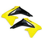 Cycra 1CYC-1869-55 Cycra 08-17 Suzuki RMZ-450 Powerflow Radiator Shrouds - Yellow