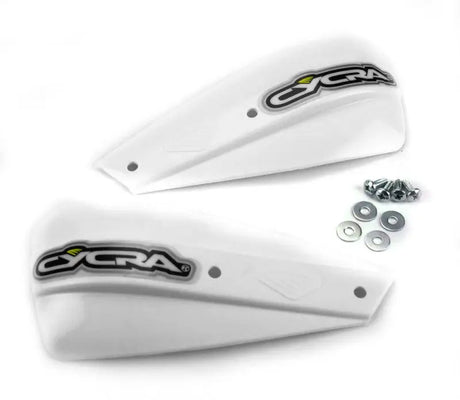 Cycra LowP rofile Enduro Handshield - White - RV and Auto Parts