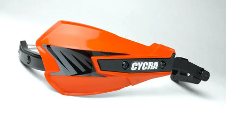 Cycra Vortex Hand Guard/w Universal U-Clamps - Orange - Cycra