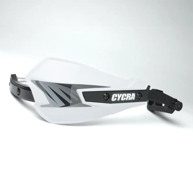 Cycra Vortex Handguards w 1CYC-7801-42 - White Universal U-Clamps