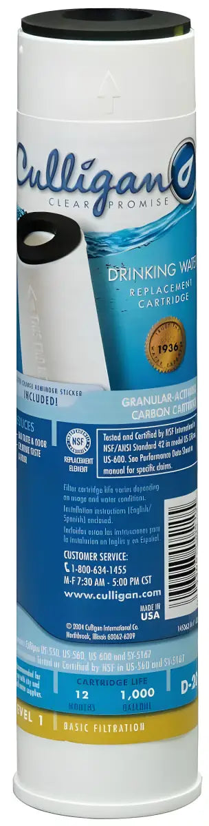 D-20A Fresh Water Filter Cartridge