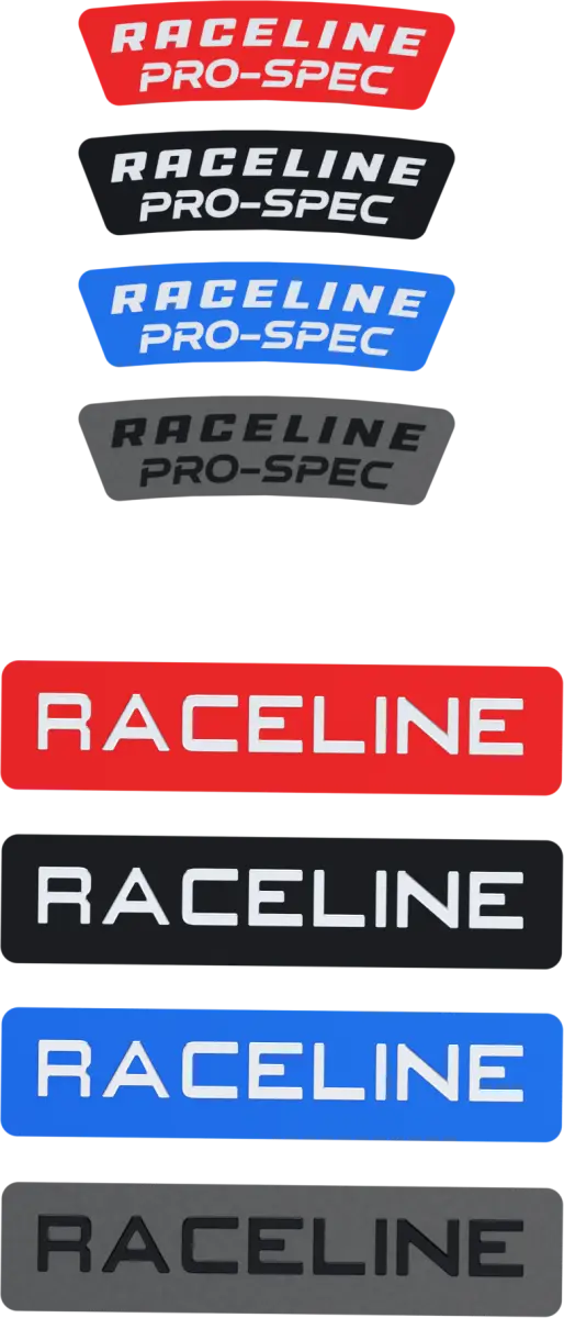 D-A13-PACK Raceline Decal Package Blue/Red/Blk/Gunmetal