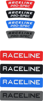 D-A13-PACK Raceline Decal Package Blue/Red/Blk/Gunmetal