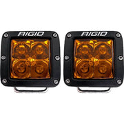 RIGID D Series Spot Amber Pro Pair for Powersports