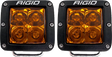 RIGID D Series Spot Amber Pro Pair for Powersports