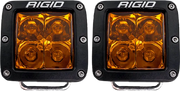 RIGID D Series Spot Amber Pro Pair for Powersports