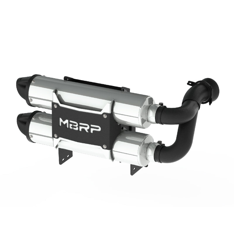 MBRP AT-9208PT MBRP 17-19 Can-Am Maverick X3 Dual Slip-On Performance Series Exhaust