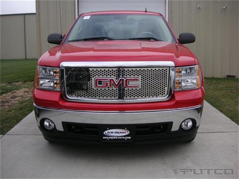 Putco 84190 Putco 07-13 GMC Sierra LD Punch Stainless Steel Grilles - 84190