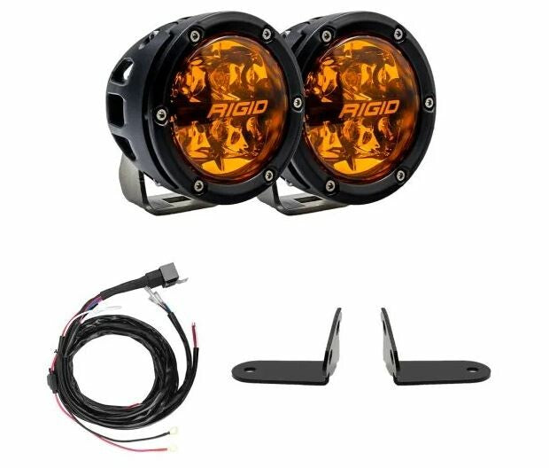 Rigid 360-Series A-Pillar Kit Illumination 41652 - Razor Amber Pro A-Pillar Light