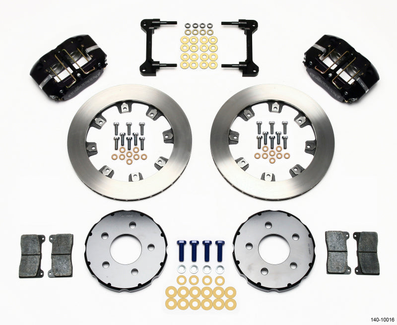Wilwood 140-10016 Wilwood Dynapro Radial Front Drag Kit 11.75in Vented 94-04 Mustang