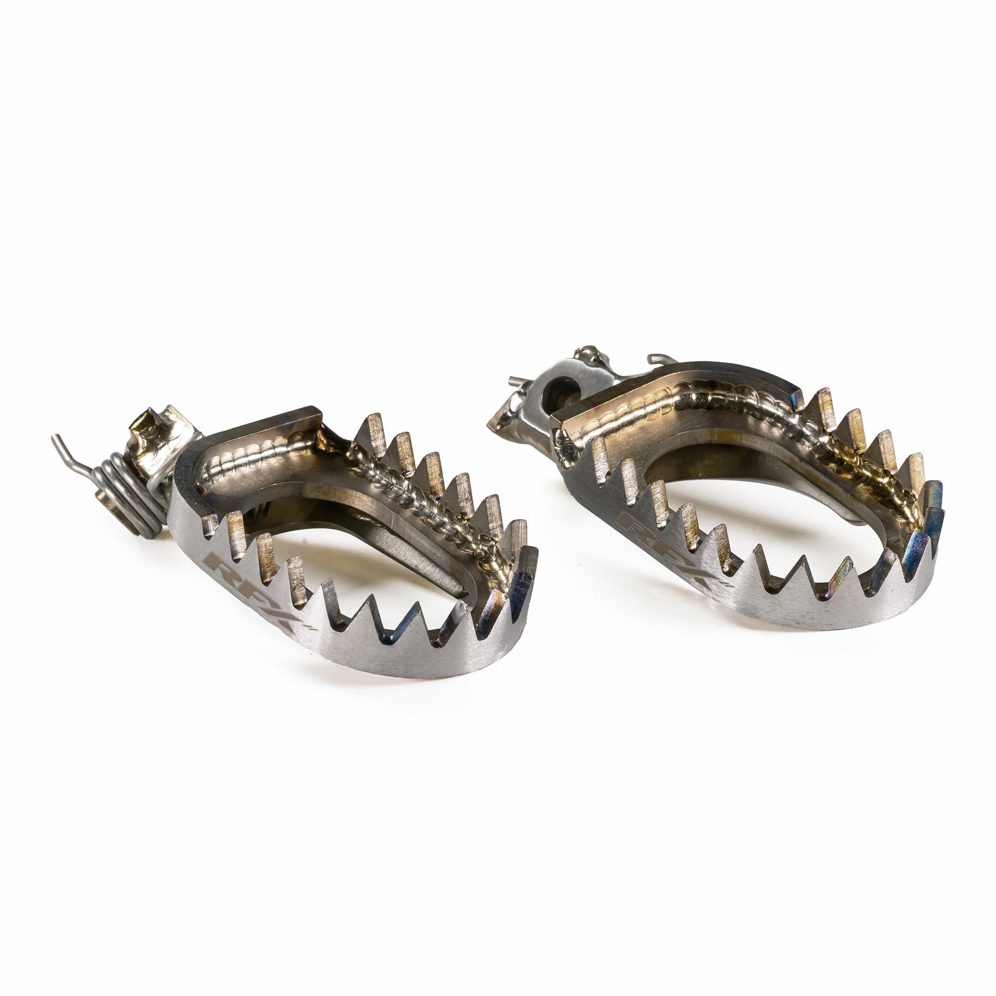 RFX PRO Series Factory Titanium Footpegs Foot Controls FXFR 40100 Gpti