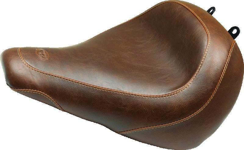 Mustang Motorcycle 83020 Mustang 18-21 Harley Fat Boy Wide Tripper Solo Seat - Brown