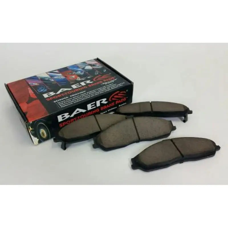 Automotive brake pads with packaging for D1304 Baer Brakes Baer Sport Pad