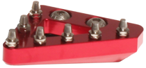 RFX Rear Brake Tip CNC Replacement Foot Controls FXRB 90101 99RD - Red Solid