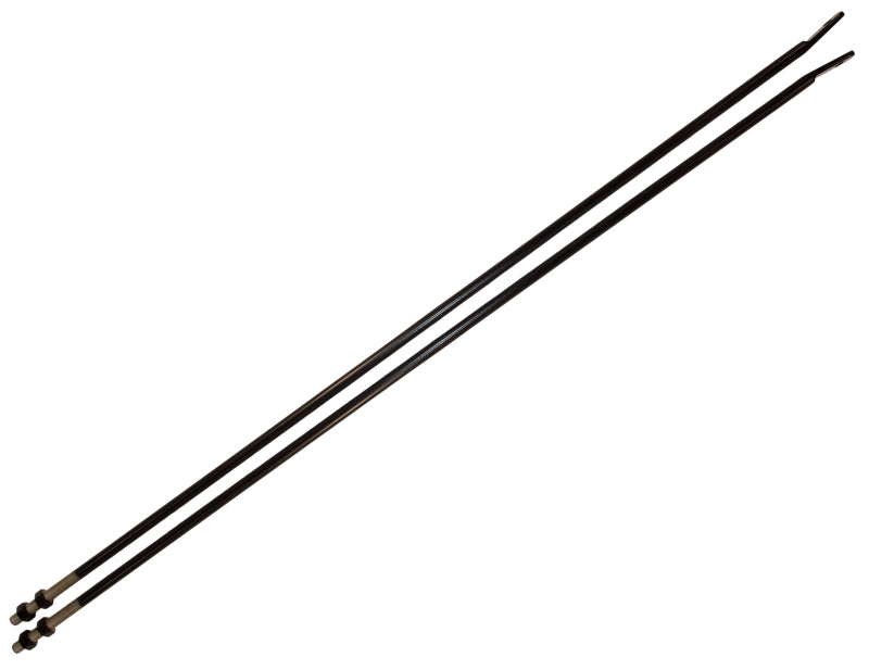 Kentrol 50517 Kentrol 72-86 Jeep CJ Strut Rod Kit - Powdercoat Black