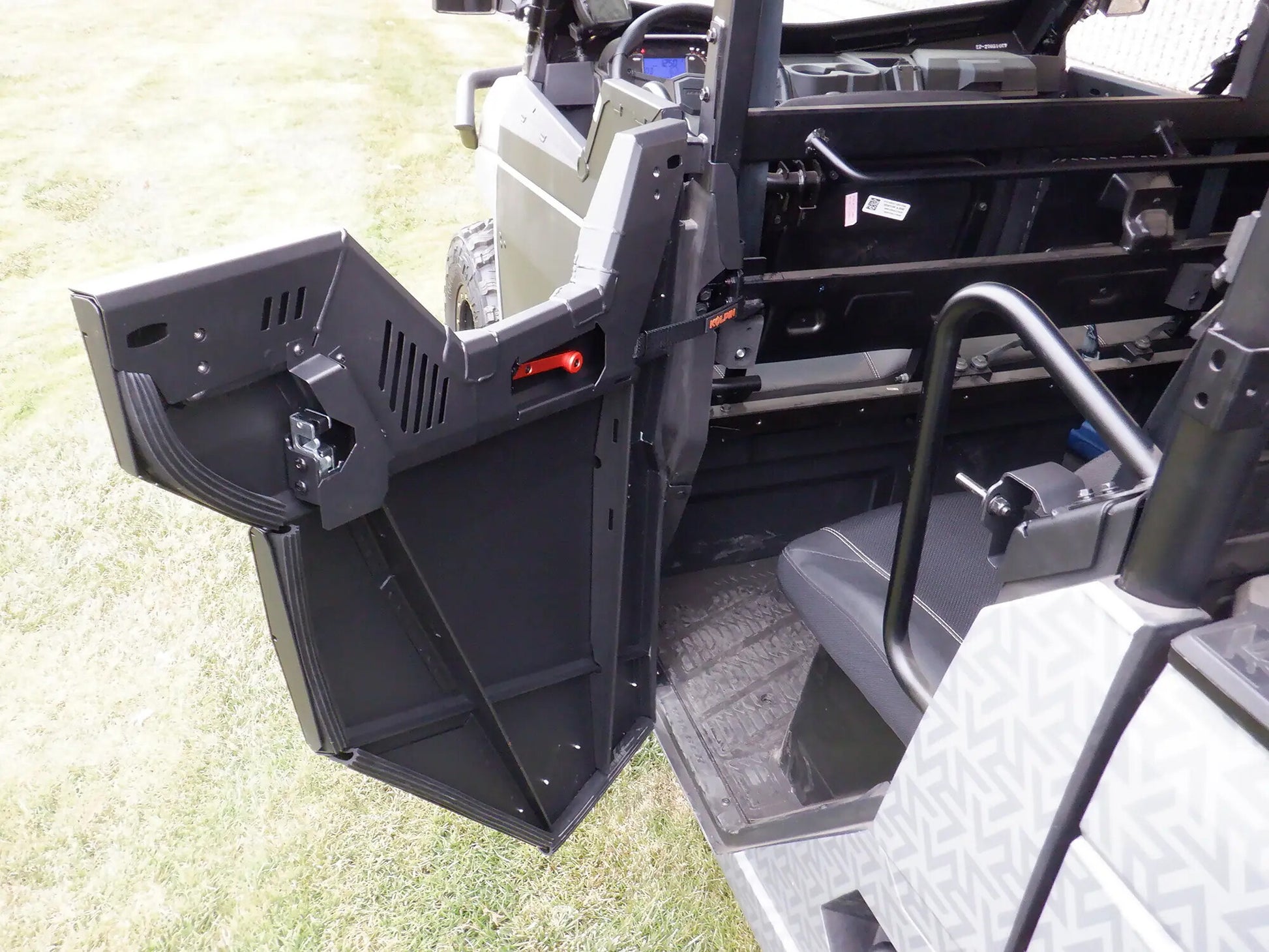 Kolpin Doors - Steel Lower and Soft Upper Body 32010 - Rear Half