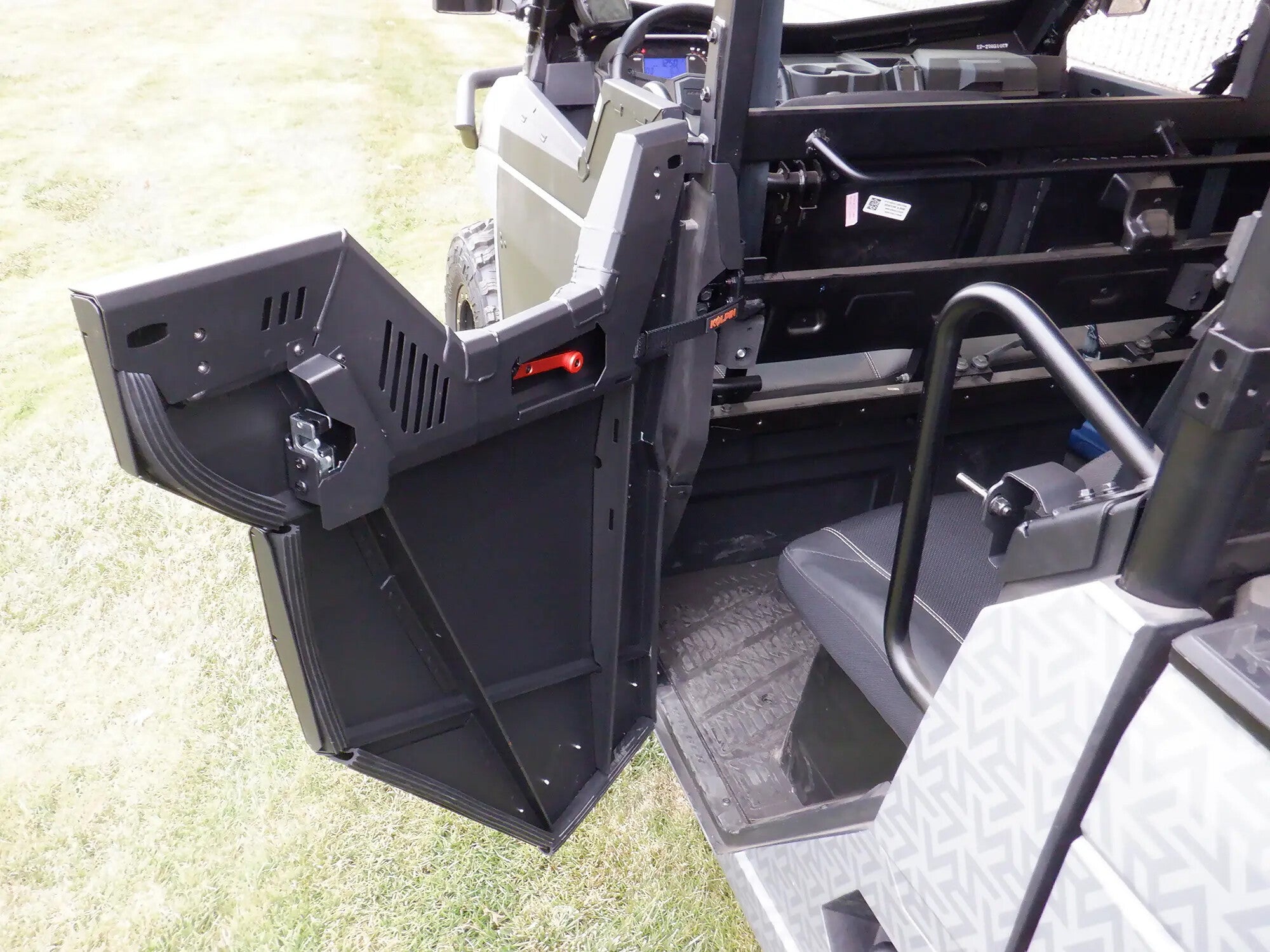 Kolpin Doors - Steel Lower and Soft Upper Body 32010 - Rear Half