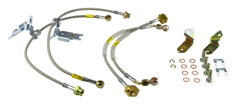 Goodridge 12411 Goodridge 08-11 Dodge Challenger / 06-11 Charger / 06-08 Magnum SRT8 Brake Lines