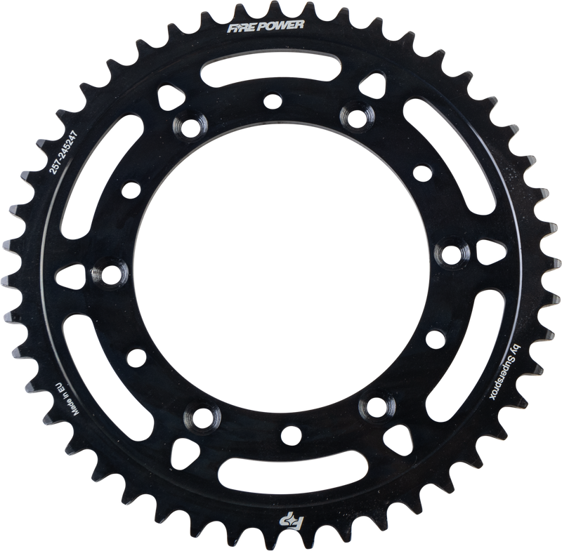 FPS-2452-47-BLK Fire Power Rear Sprocket Steel 47T Blk