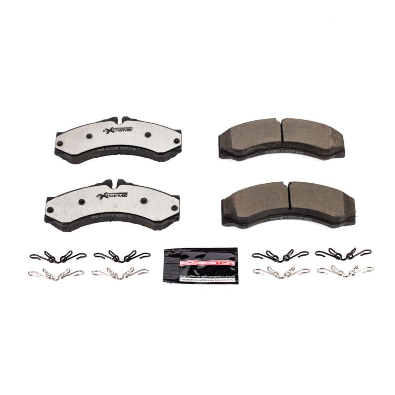 PowerStop Z36-949W Power Stop 03-06 Dodge Sprinter 2500 Front or Rear Z36 Truck & Tow Brake Pads w/Hardware