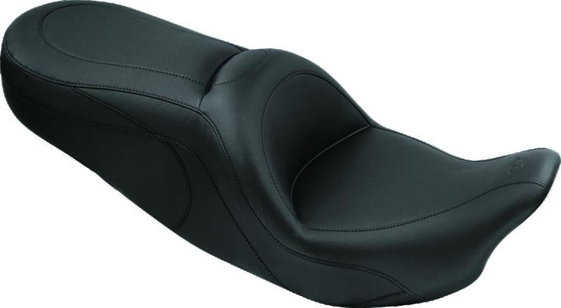 Mustang Motorcycle 76032 Mustang 08-21 Harley Electra Glide Std,Rd Glide Rd King, Str Glide Sport Touring 1PC Seat - Black