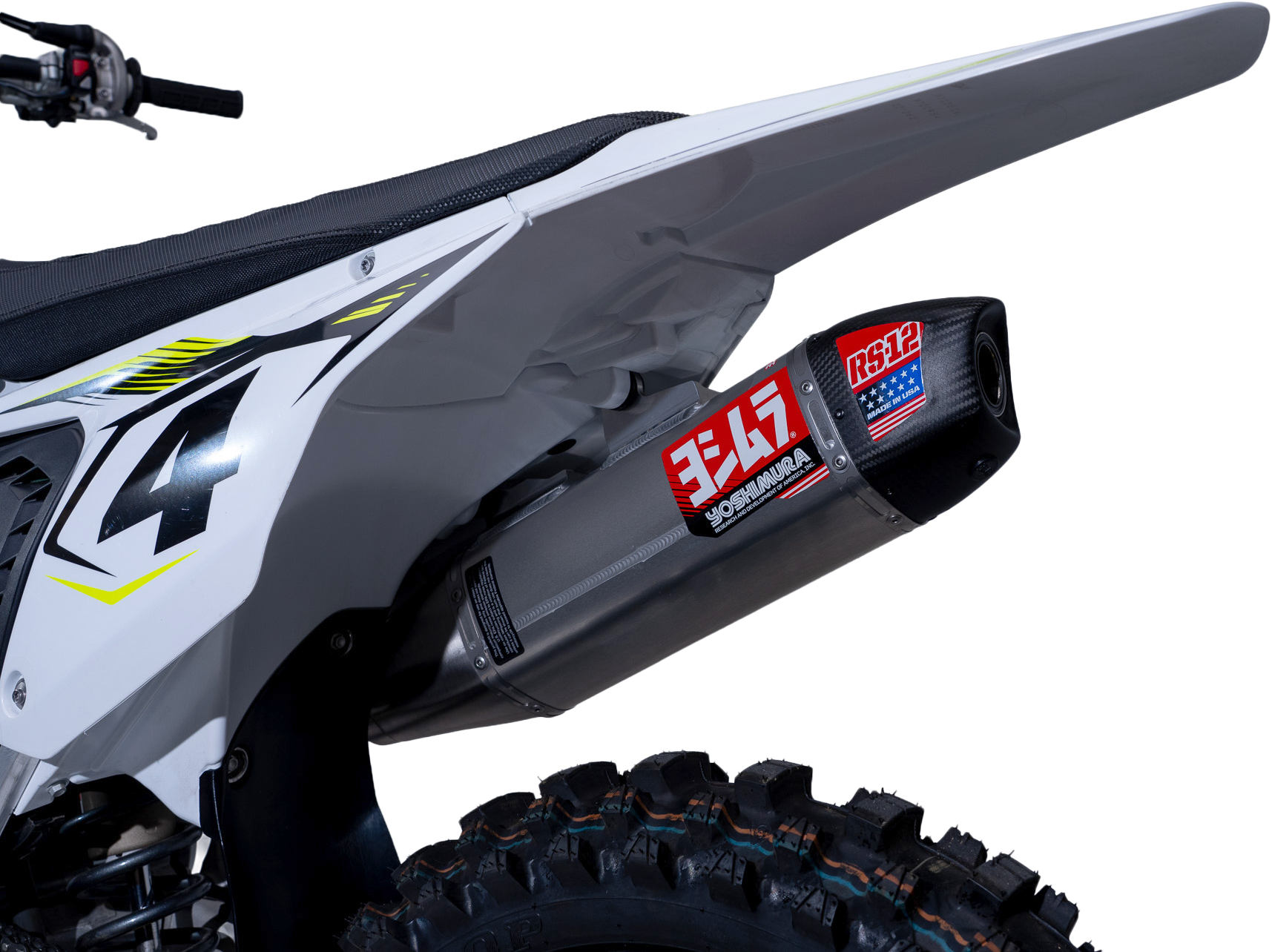 Yoshimura RS-12 Signature Series Exhaust 274500S320 - RS-12 System TF450