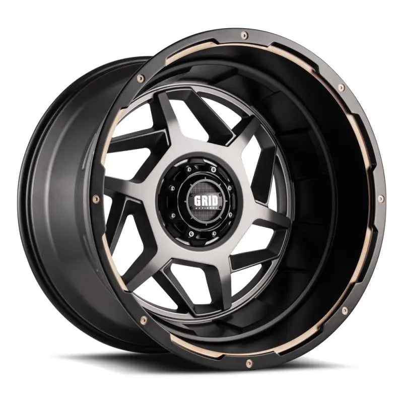 D29655A158 Grid Wheels 14 20X9.0 6X139.7 15 108 A - Wheel