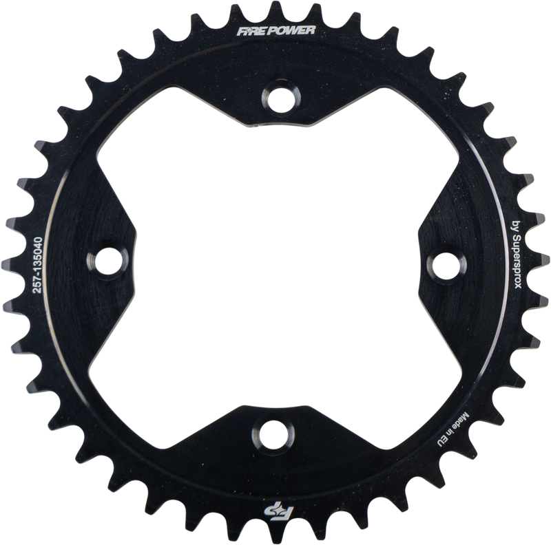 FPS-1350-40-BLK Fire Power Rear Sprocket Steel 40T Blk