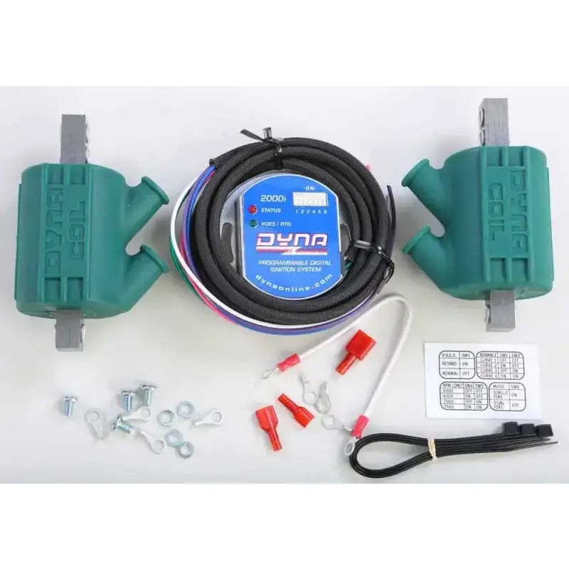 D2KI-3P Dyna 2000i Carb Dual Plug / Single Fire Kit