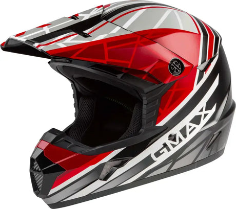 GMAX D3461024 Mx 46 Off Road Mega Helmet Black/Red/White Sm
