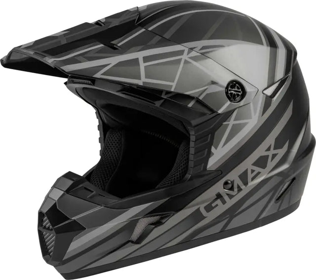 GMAX D3461507 Mx 46 Off Road Mega Helmet Matte Black/Grey Xl