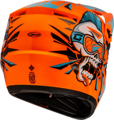 D3465211 Youth Mx 46y Unstable Helmet Hi Vis Orange/Blue Ym - MX-46Y