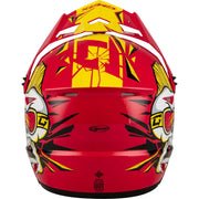 D3465230 Youth Mx 46y Unstable Helmet Red/Yellow Ys - MX-46Y
