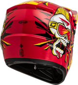 D3465232 Youth Mx 46y Unstable Helmet Red/Yellow Yl - MX-46Y