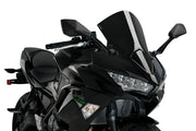Puig Racing Windscreen Windshield/Windscreen 3880N - Black R-Racer