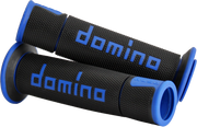 A450 Road Racing Grips Black/Blue Pair