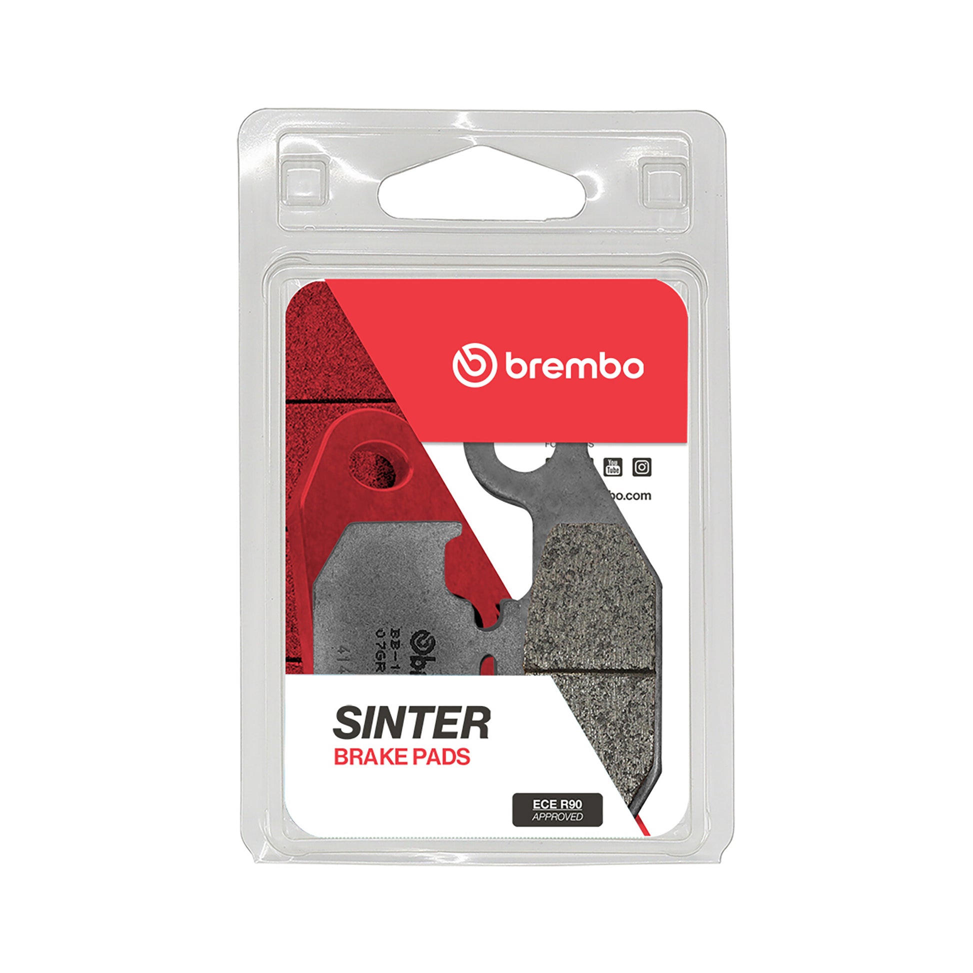 Brembo OEM Organic Brake Pads 07GR73SX - Prime