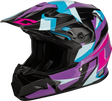 D39611434 Gmax Mx-96 Splinter Helmet Black/Purple/Blue Sm - RV and Auto Parts