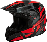 D3961156 Gmax Mx-96 Splinter Helmet Black/Red Lg - RV and Auto Parts