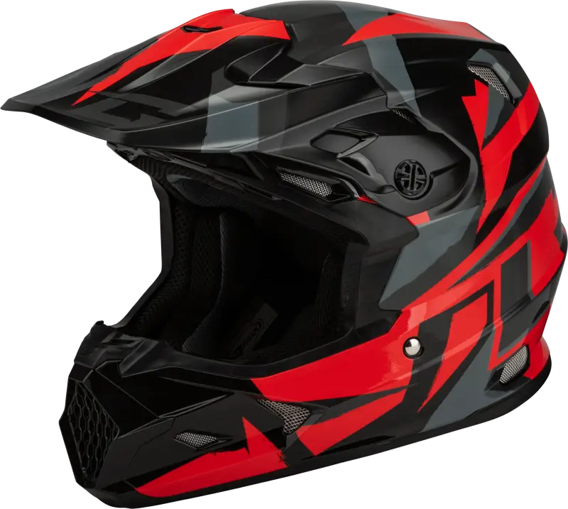 D3961157 Gmax Mx-96 Splinter Helmet Black/Red Xl - RV and Auto Parts