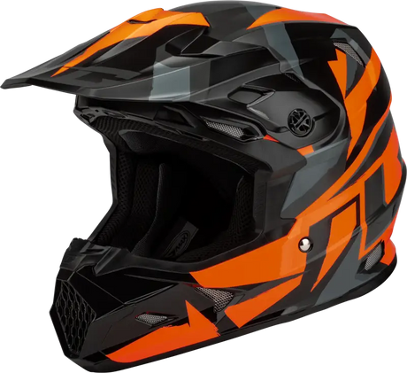 D3961495 Gmax Mx-96 Splinter Helmet Black/Orange Md - RV and Auto Parts