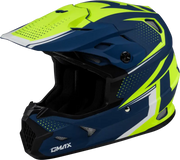 D3962184 Gmax Mx-96 502 Helmet Matte Blue/Green Sm - RV and Auto Parts