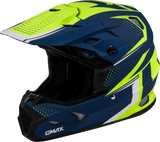 D3962186 Gmax Mx-96 502 Helmet Matte Blue/Green Lg - RV and Auto Parts