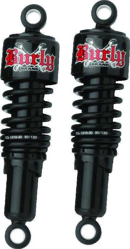 Burly Brand B28-1202B Burly Brand Dyna Shocks 10.5in - Black
