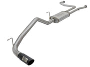 aFe 49-46125-B aFe MACHForce XP 2.5in Cat-Back Exhaust System w/ Black Tip Nissan Frontier 17-19 V8-5.6L