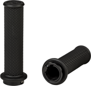 Control Atv Lock On Grips Black No Waffle