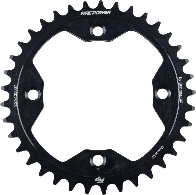 FPS-1350-37-BLK Fire Power Rear Sprocket Steel 37T Blk
